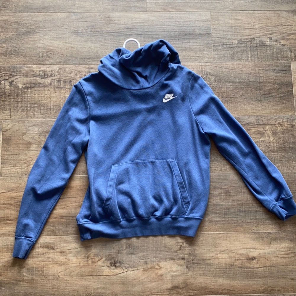 Blue NIKE hoodie